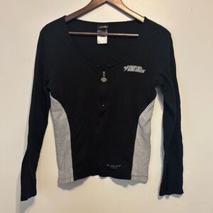 Harley-Davidson Quarter Zip Women’s Large Top